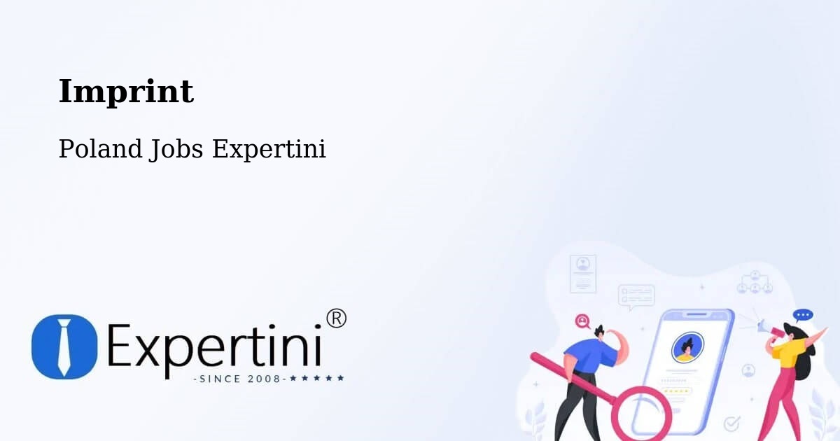 Imprint – Łask - Poland Jobs Expertini